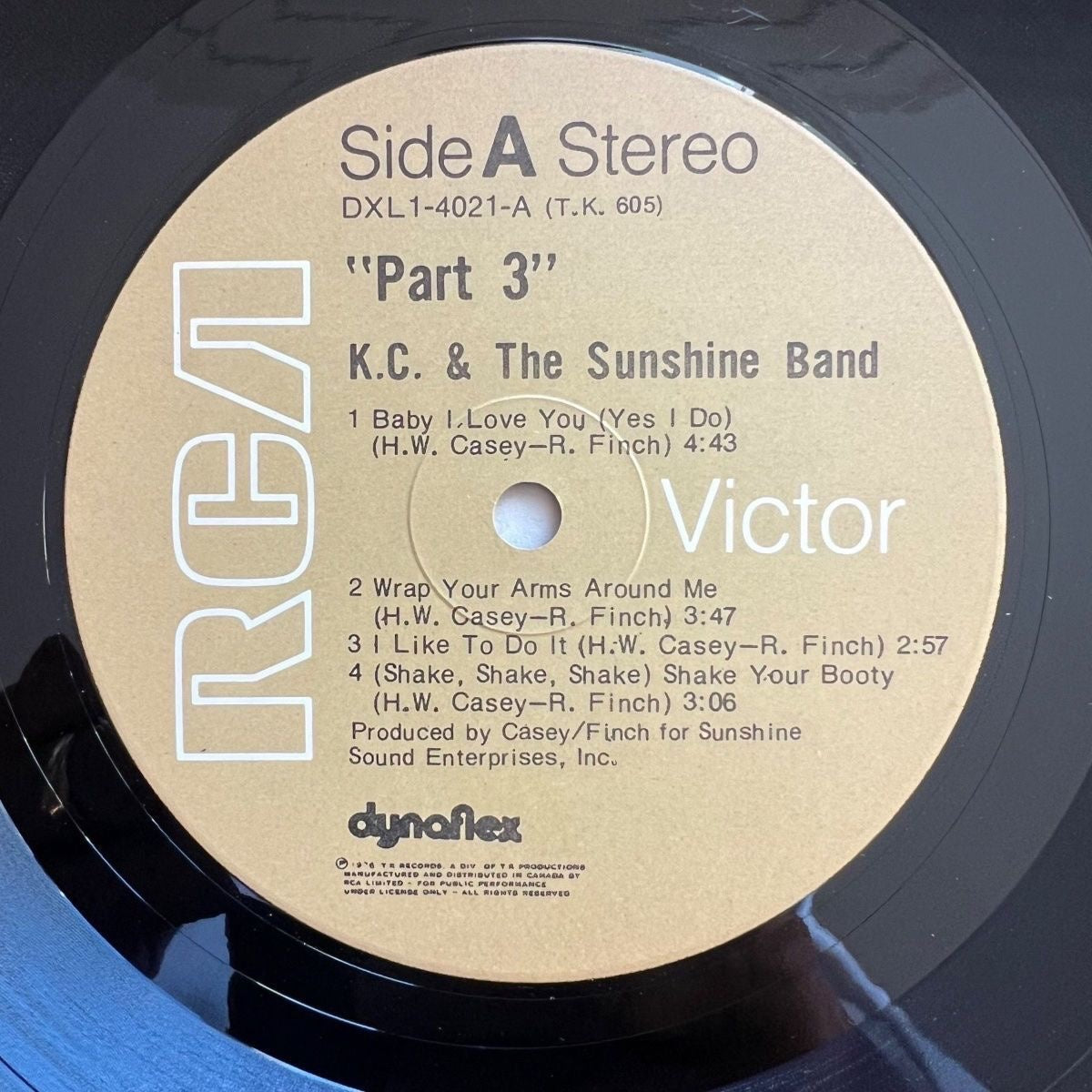 KC & The Sunshine Band - Part 3 / 1. Canada-Press. 1976 - (M-/M-)