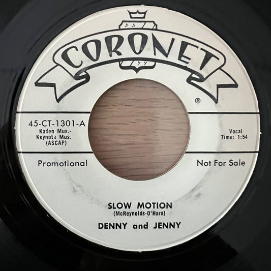 Denny & Jenny - Slow Motion / US-Promo 1959 - (VG+/Neutral)