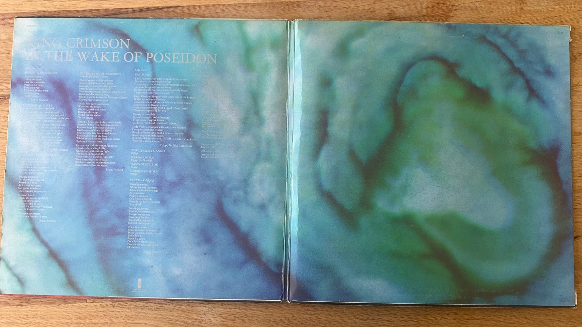 King Crimson - In The Wake Of Poseidon / 1. UK-Press. 1970 - (VG+/VG+)