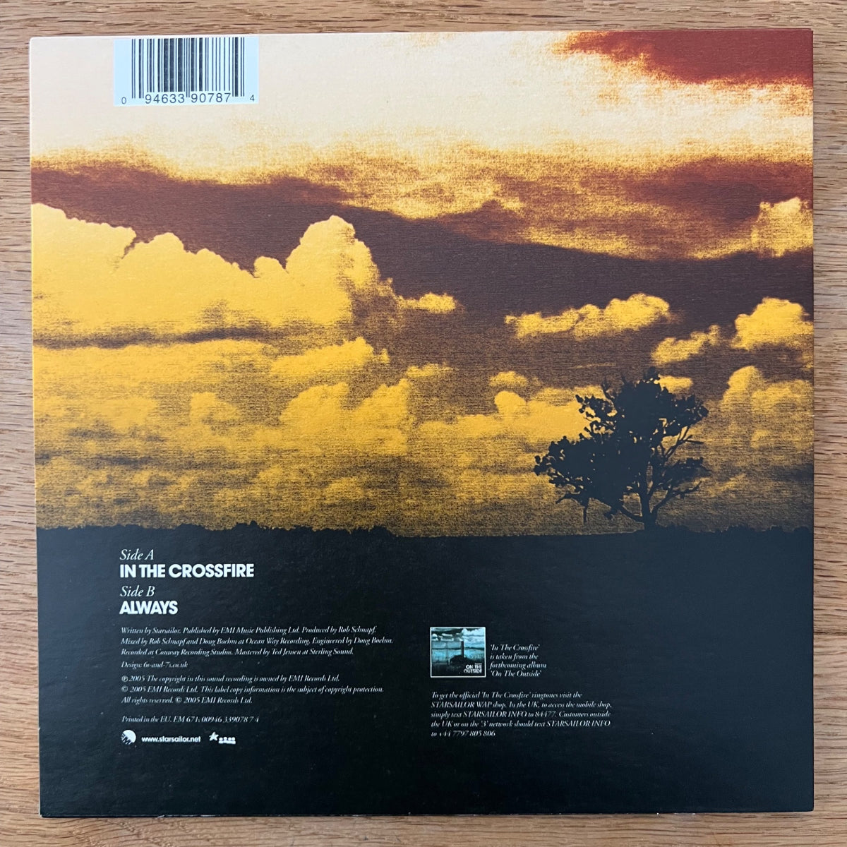 Starsailor - On The Crossfire / 1. UK-Press. 2005 - (Mint)