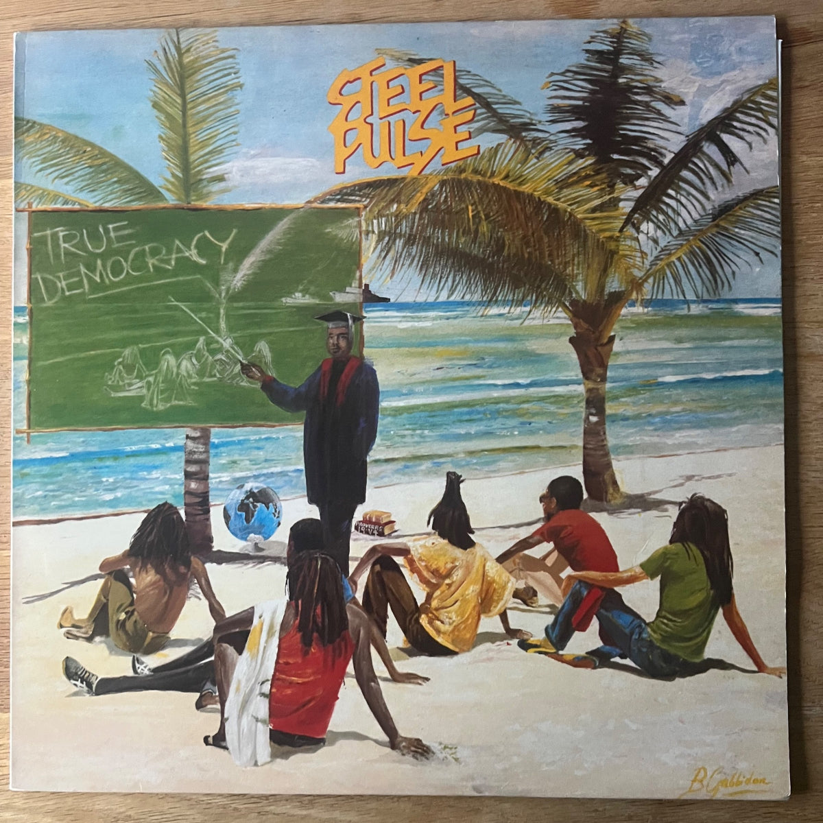 Steel Pulse - True Democracy / 1. UK-Press. 1982 - (M-/M-)