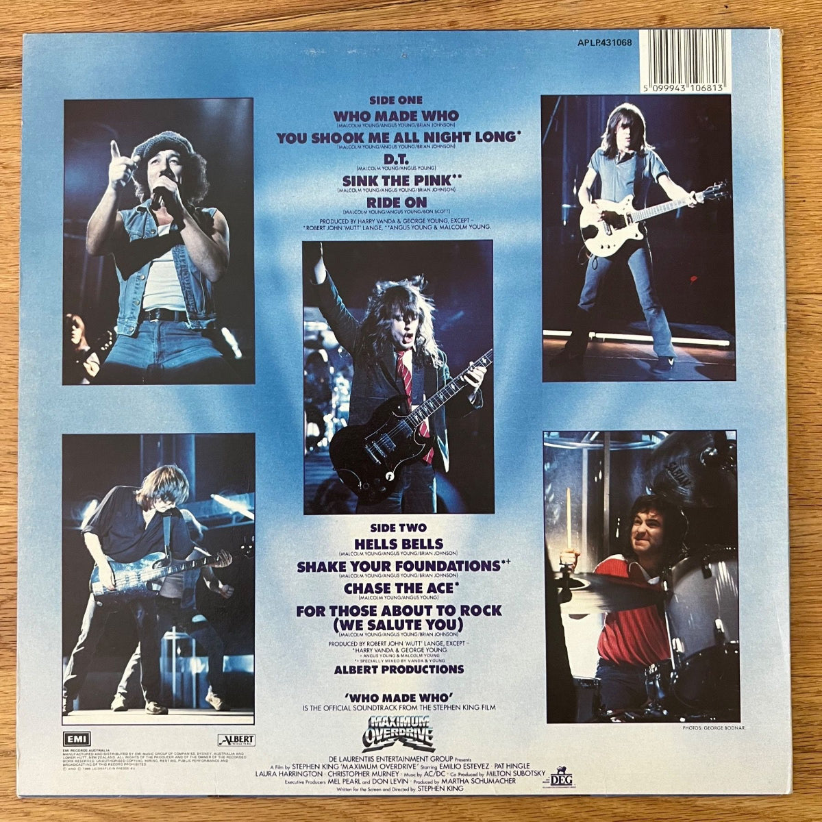 AC/DC - Who Made Who / Australien-Press. RE von 1987 - (M-/VG++)