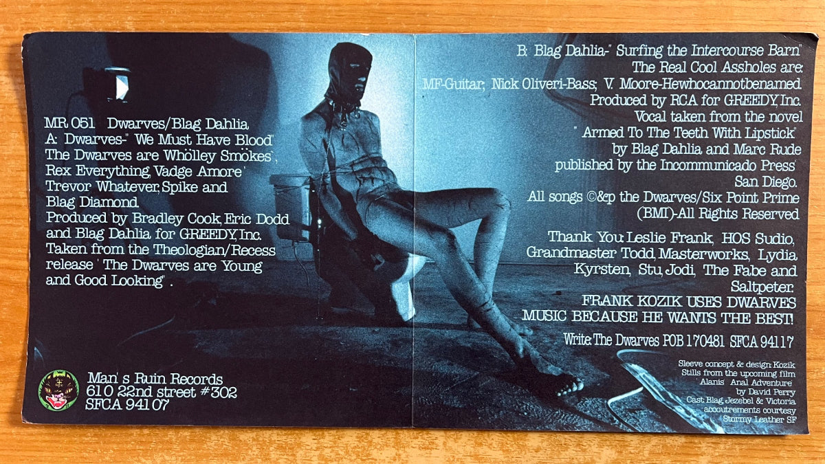 Dwarves - We Must Have Blood / 1. US-Press. 1996 - (M-/VG++)