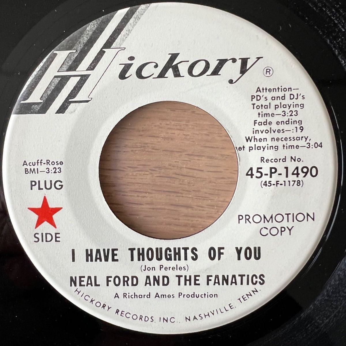 Neal Ford & The Fanatics - I Have Thoughts Of You / US-Promo 1967 - (M-/Neutral)
