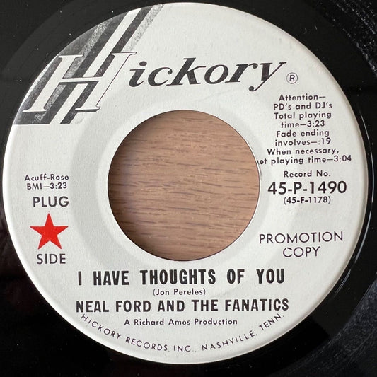 Neal Ford & The Fanatics - I Have Thoughts Of You / US-Promo 1967 - (M-/Neutral)