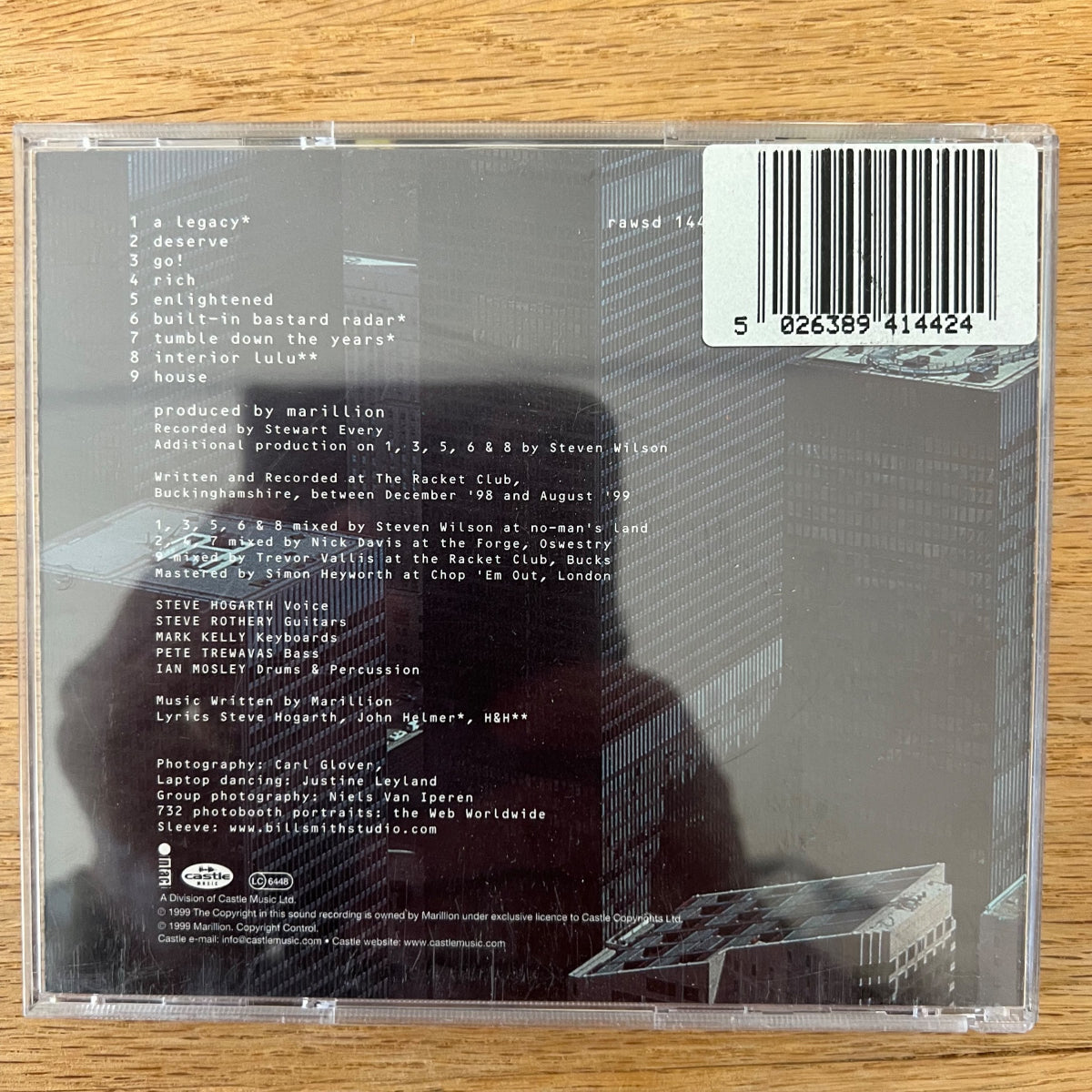 Marillion - Marillion.com / CD - 1. UK-Press. 1999 - (M-/M-)