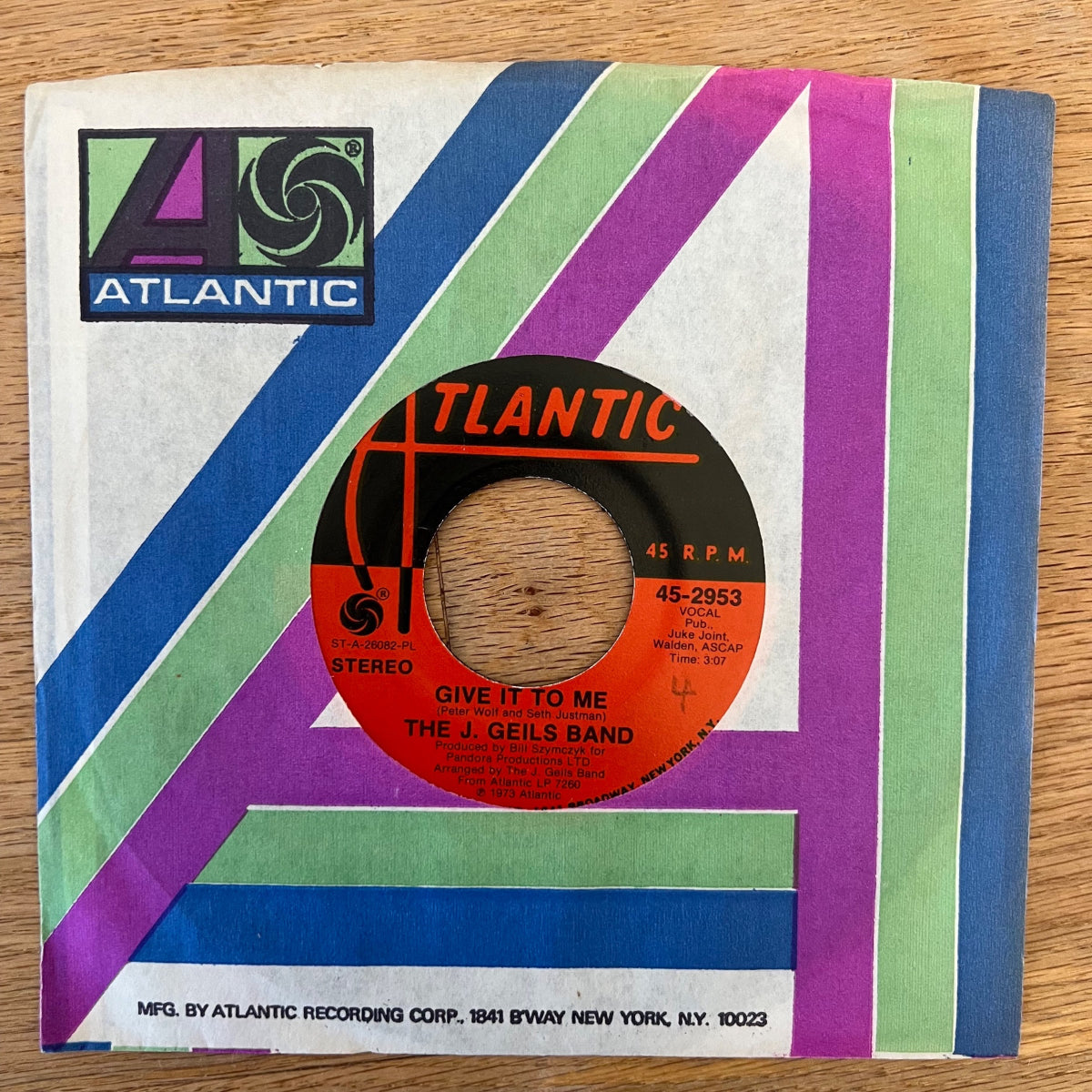 J. Geils Band - Give It To Me / 1. US-Press. 1973 - /M-/VG++)