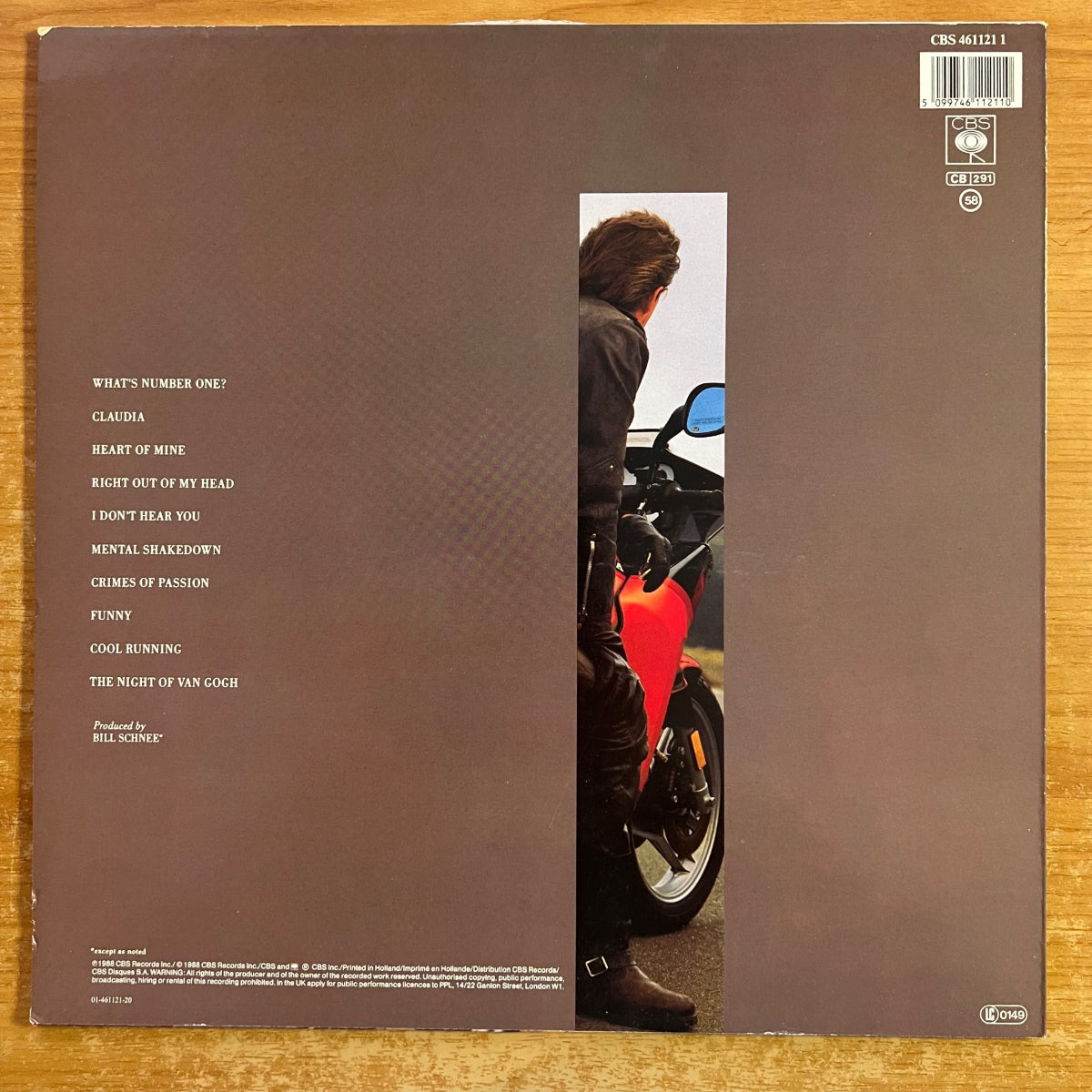 Boz Scaggs - Other Roads / 1. NL-Press. 1988 - (M-/VG++)