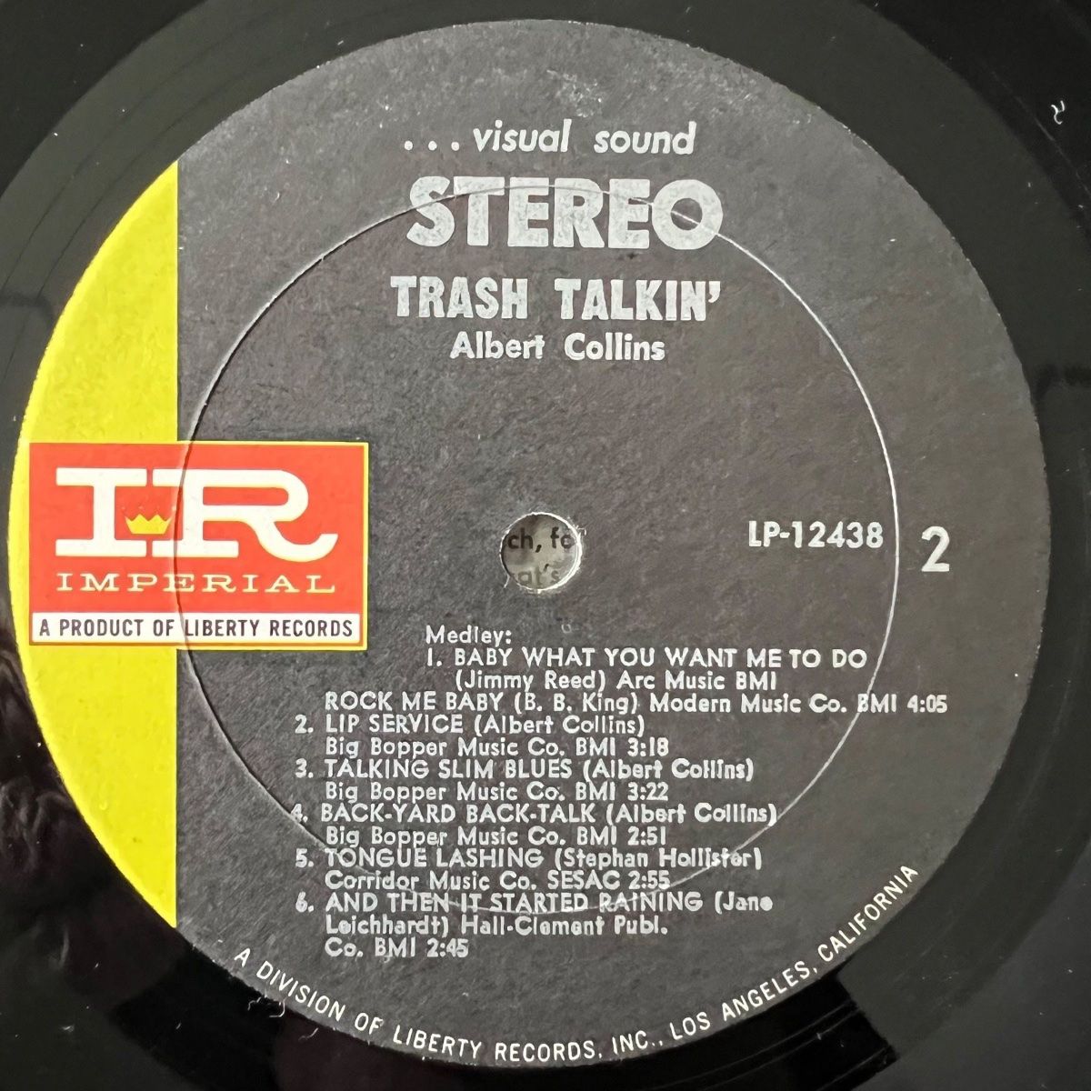Albert Collins - Trash Talkin' / 1. US-Press. 1969 - (M-/VG++)