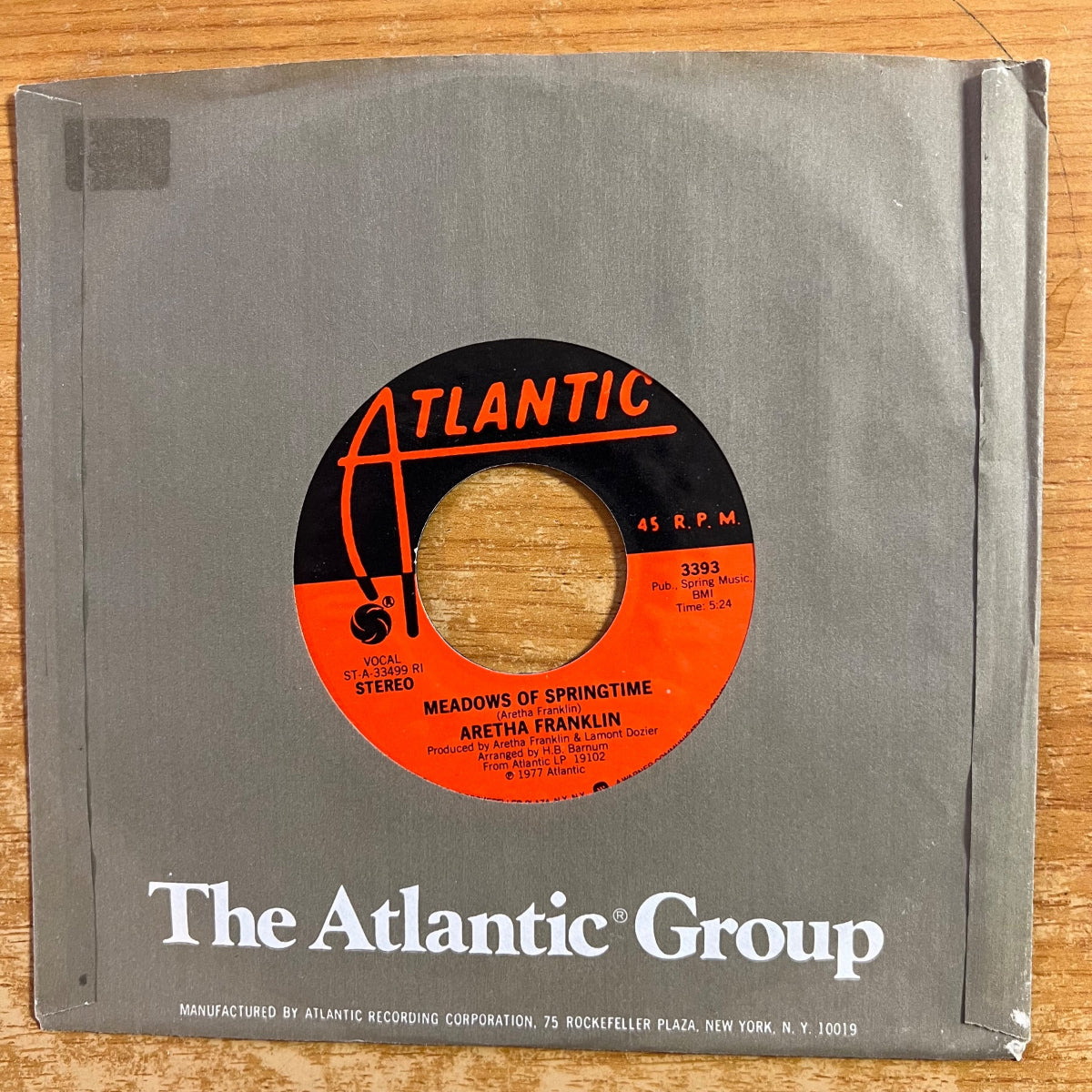 Aretha Franklin - Break It To Me Gently / 1. US-Press. 1977 - (M-/VG++)