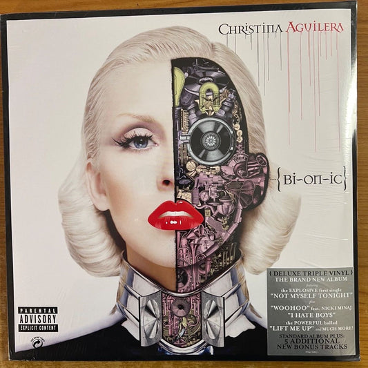 Christina Aguilera - Bionic / 3 LP Édition Deluxe - 1ère UE 2010 - (Neuf/M- Scellé)