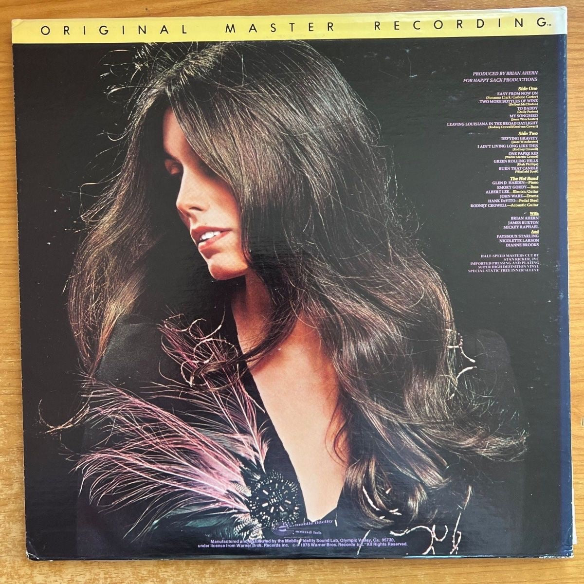 Emmylou Harris - Quarter Moon In A.. / Audiophile MFSL 1979 - (M-/VG++)