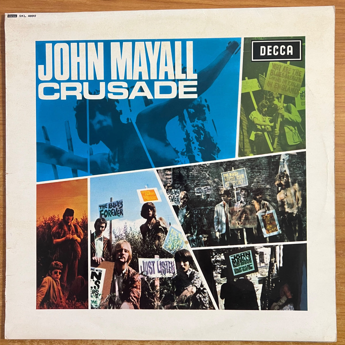 John Mayall's Bluesbreaker's - Crusade / UK-Press. 1967 - (VG++/VG+)