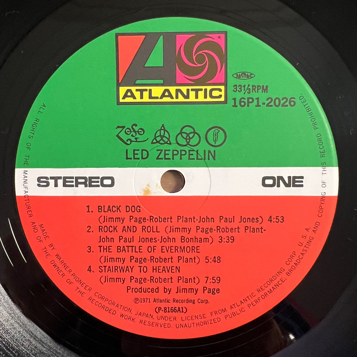 Led Zeppelin - Untitled / Japan-Press. 1988 - (M-/M-)