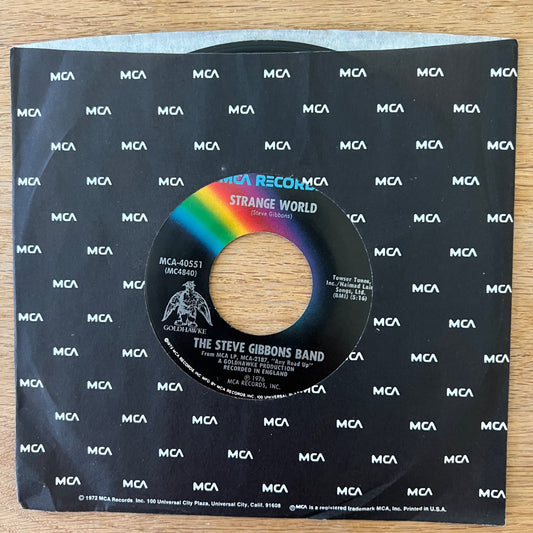 Steve Gibbons Band - Johnny Cool / 1st US Press. 1976 - (M-/VG++)