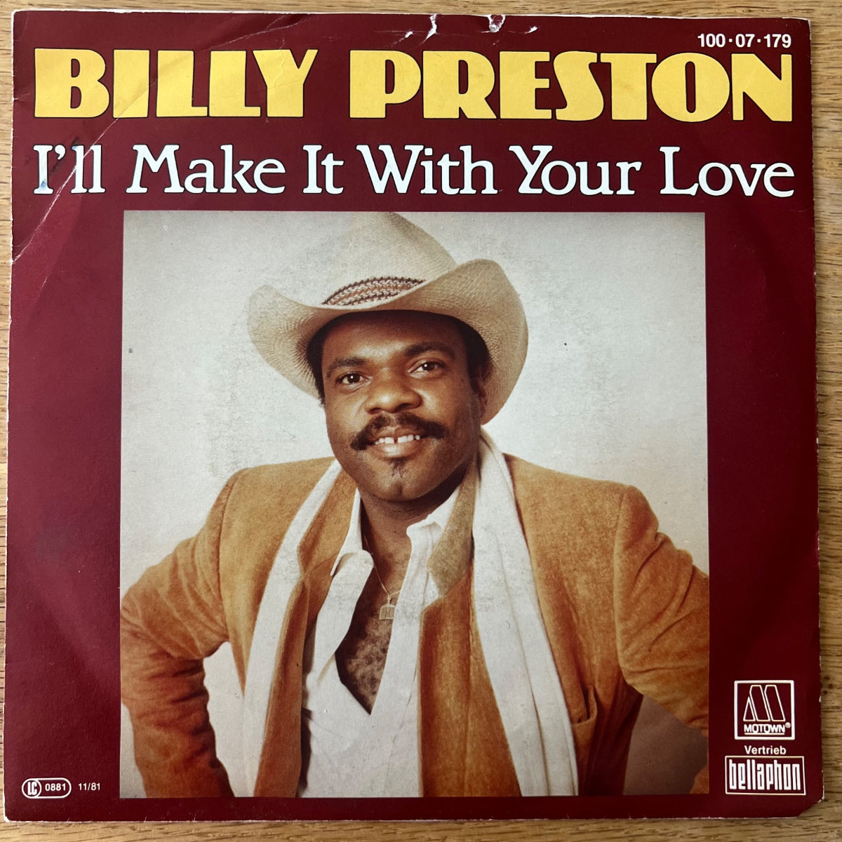 Billy Preston - I'll Make It With Your Love / 1. D-Press. 1980 - (M-/VG+)