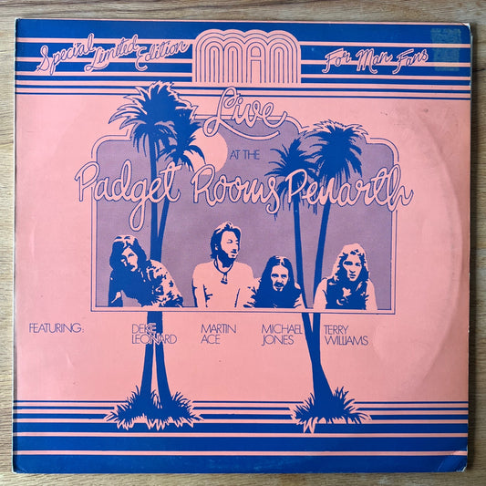 Man - Live At The Padget Rooms, Penarth / 1. UK-Press. 1972 - (M-/VG++)