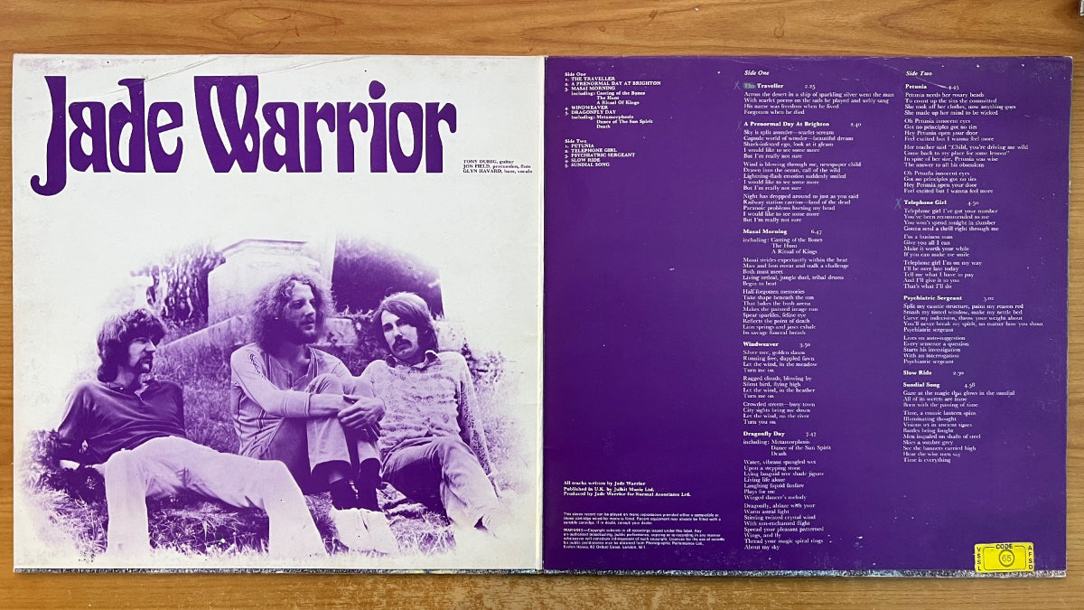 Jade Warrior - Same / 1. UK-Press. 1971 - (VG++/VG+)