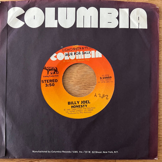 Billy Joel - Honesty / 1. US-Press. 1979 - (M-/VG+)