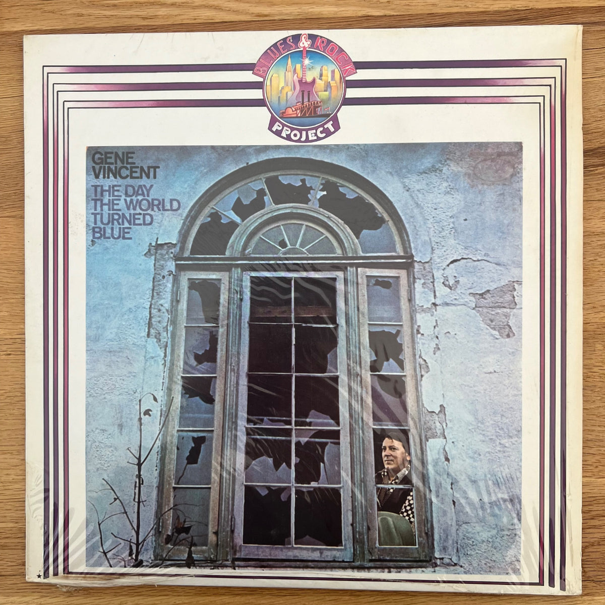 Gene Vincent -. The Day The World Turned Blue / Italy-Press. 1981 - (M-/M-)