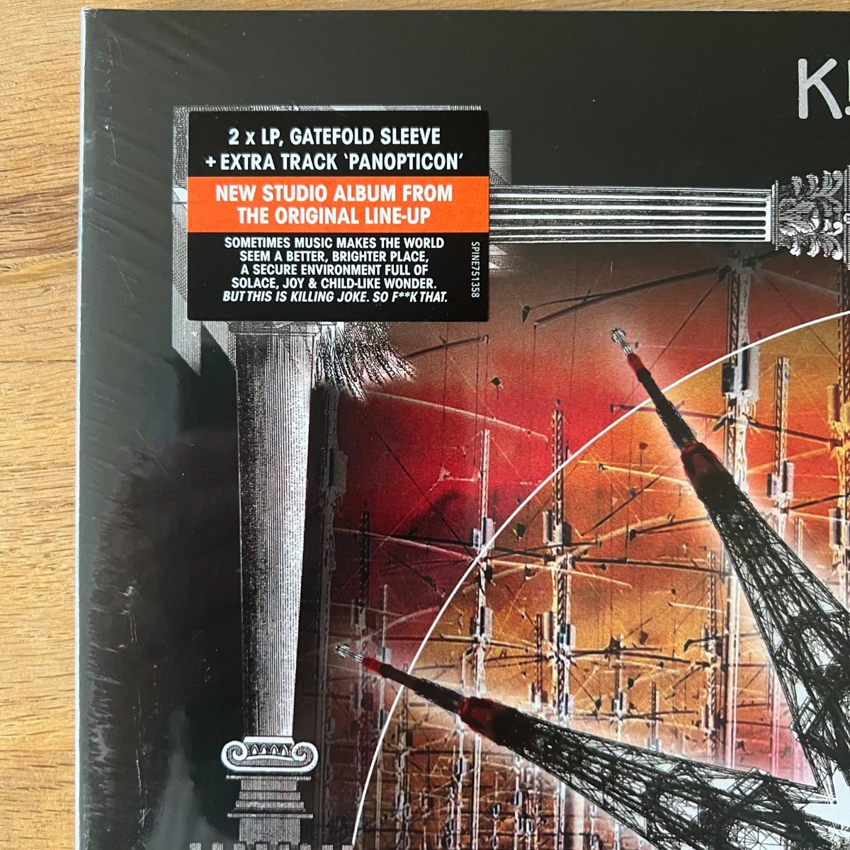 Killing Joke - Pylon / 2 LP - 1ère édition européenne. 2015 - (Neuf sous blister)