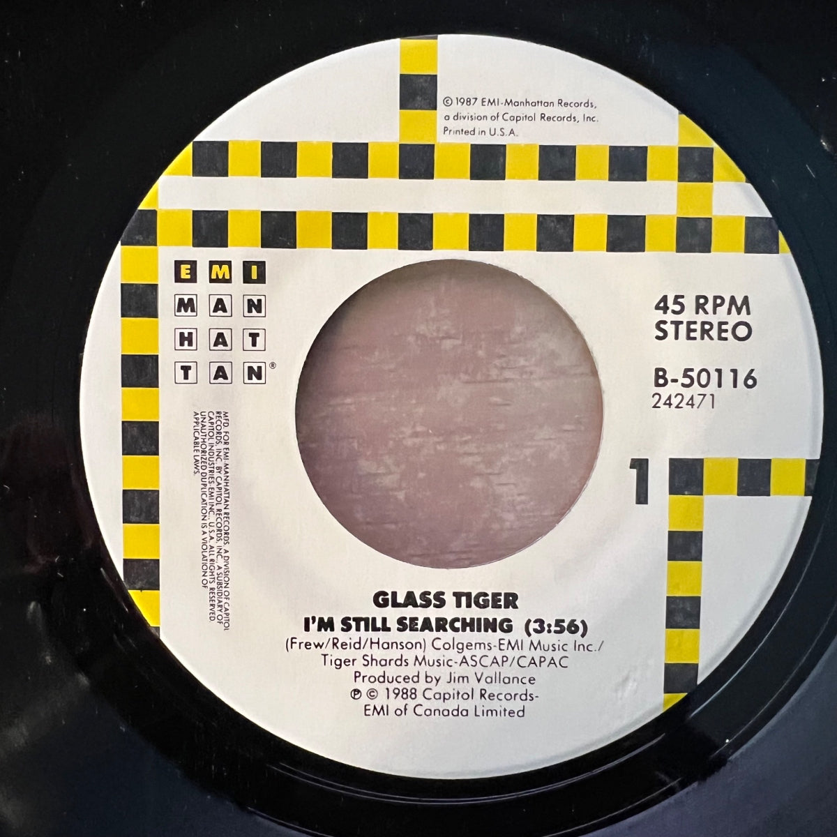 Glass Tiger - I'm Still Searching / 1. US-Press. 1988 - (M-/M-)