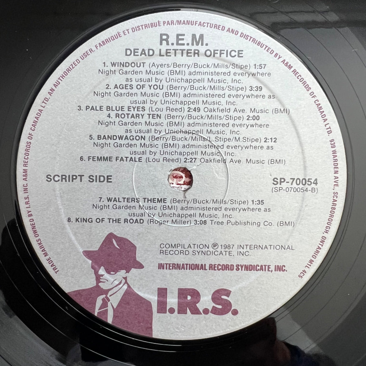 R.E.M. - Dead Letter Office / 1. Kanada-Press. 1987 - (M-/M-)