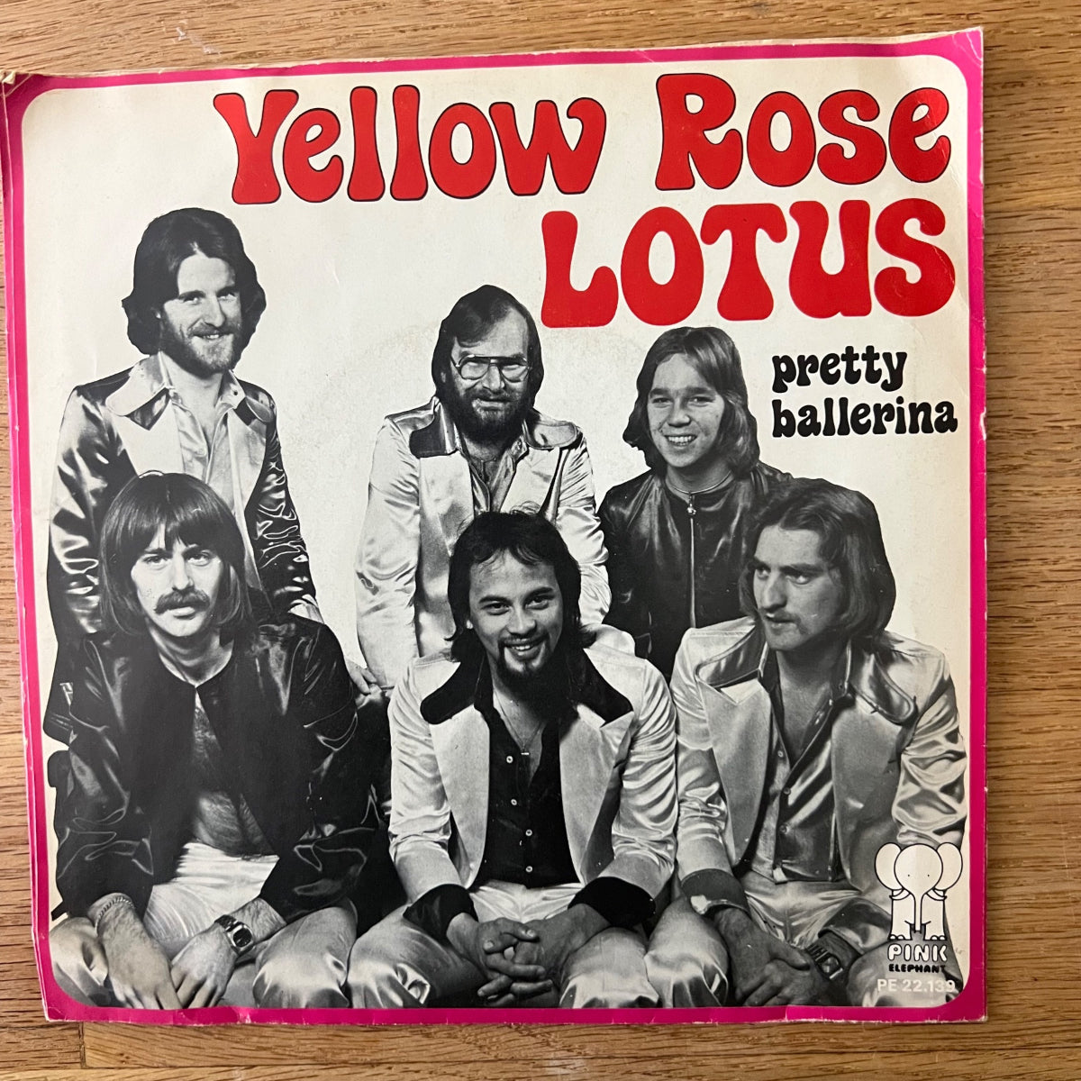 Lotus - Yellow Rose / 1. NL-Press. 1976 - (M-/VG++)