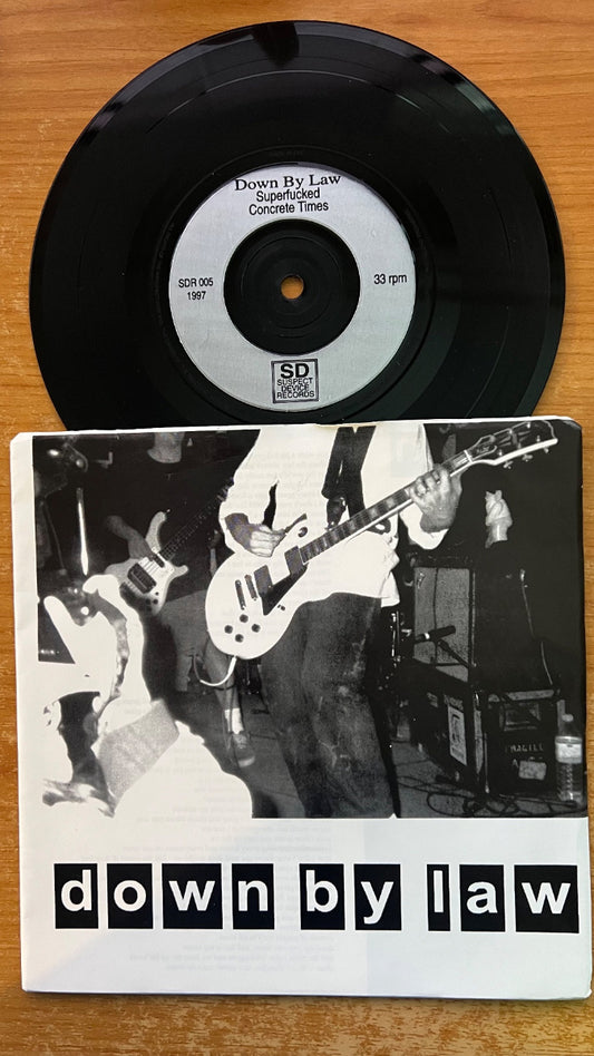 Down By Law - No Equalizer / 7" EP - 1. UK-Press. 1997 - (VG++/VG+)