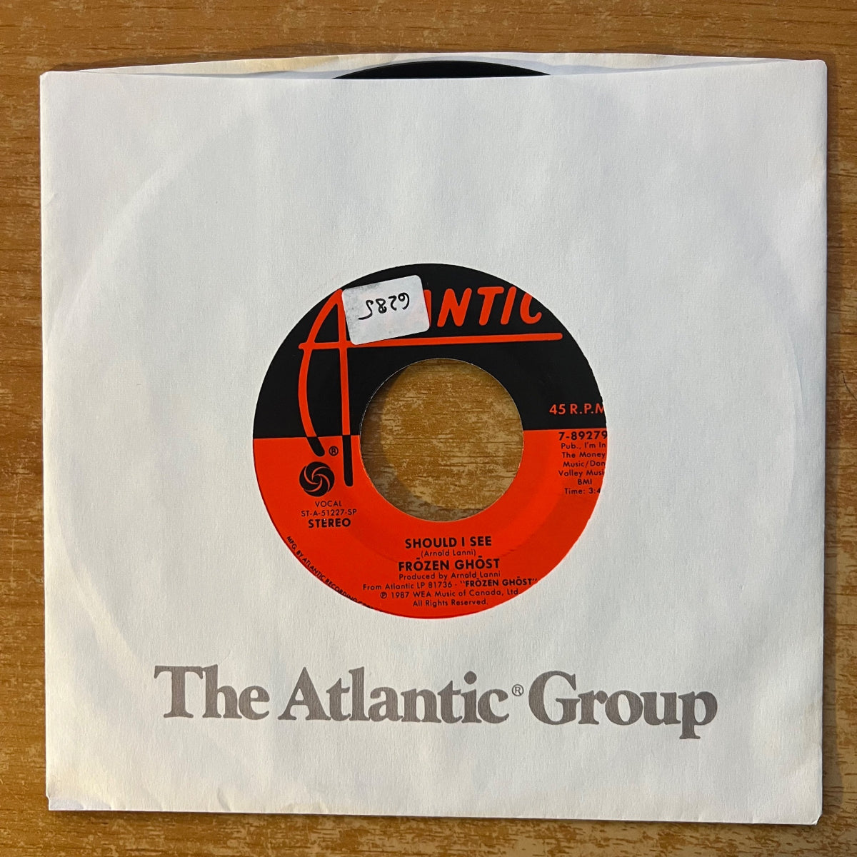 Frõzen Ghõst - Soul I See / 1. US-Press. 1987 - (M-/M-)