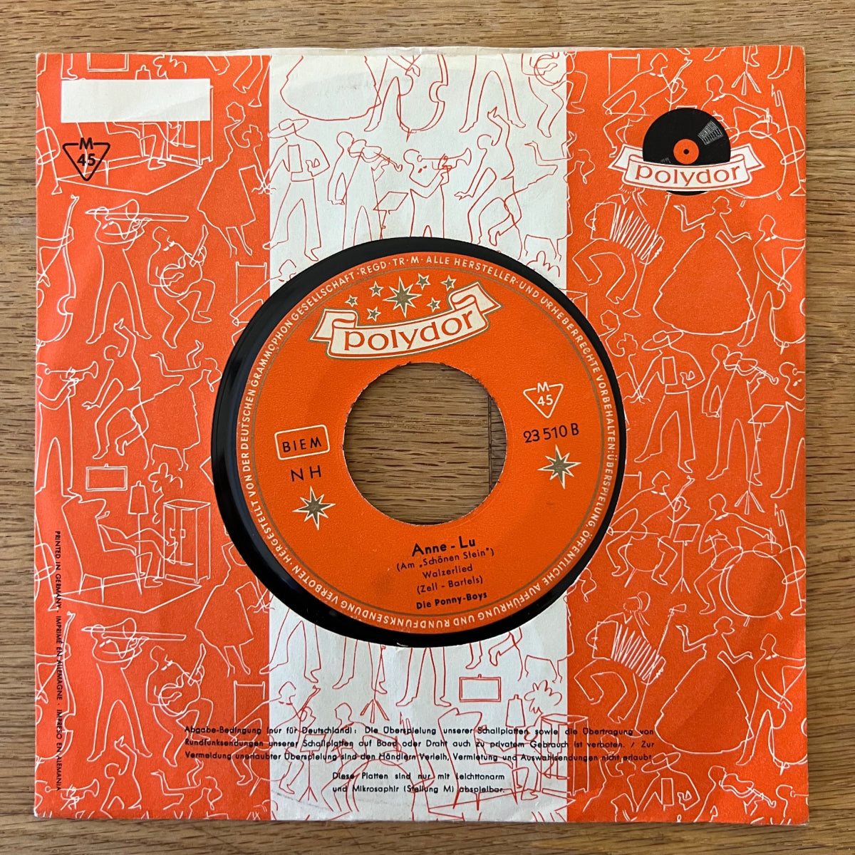 Ponny-Boys - Tschikoli, Tschikoli, Tschikolina / 1. D-Press. 1957 - (VG/VG++)