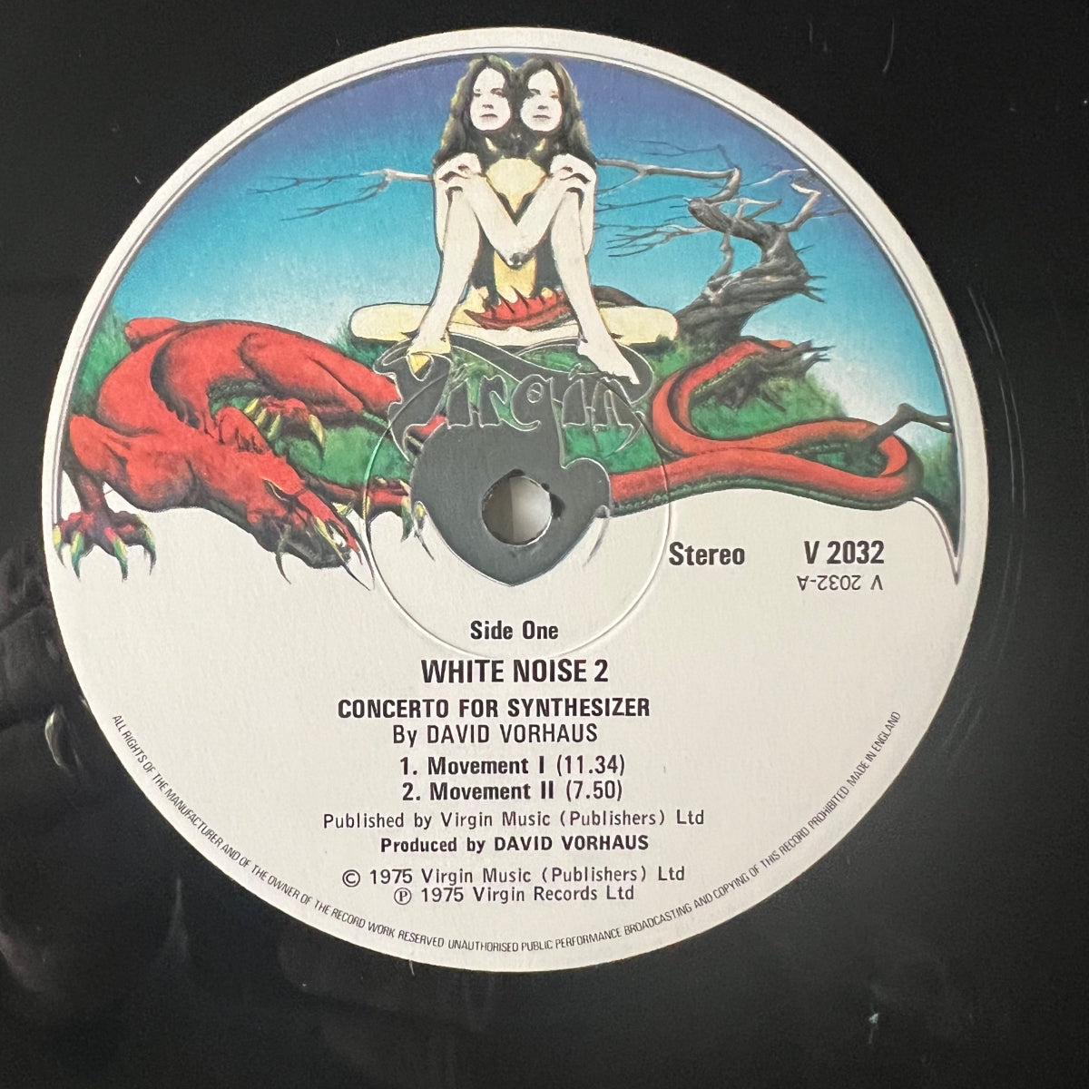 White Noise 2 - Concerto For Synthesizer / 1. UK-Press. 1975 - (M-/M-)