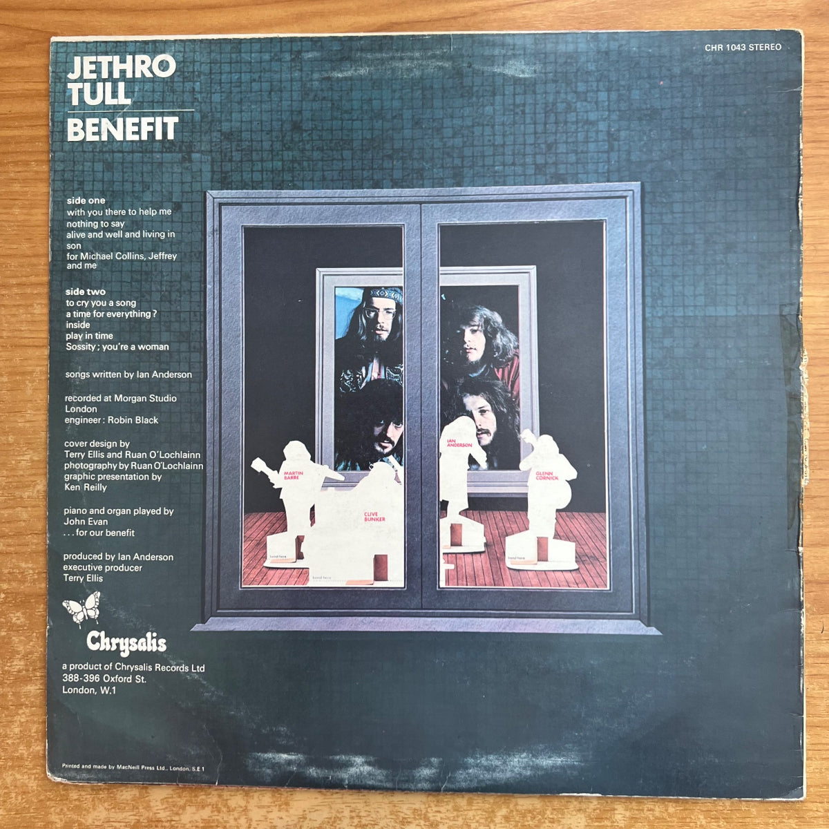 Jethro Tull - Benefit / UK-Press. 1976 - (VG+/VG)