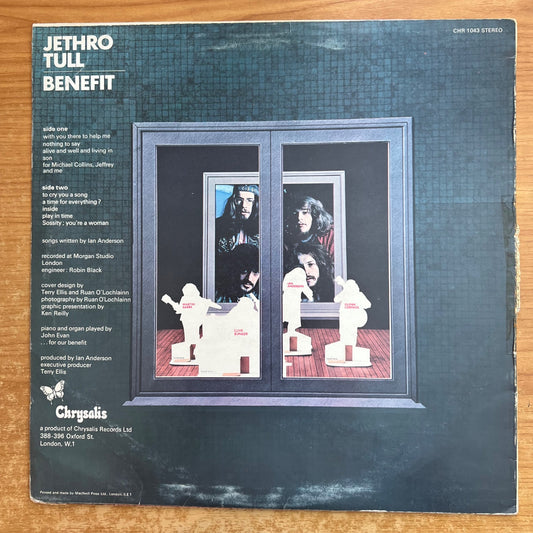 Jethro Tull - Benefit / UK Press. 1976 - (VG+/VG)