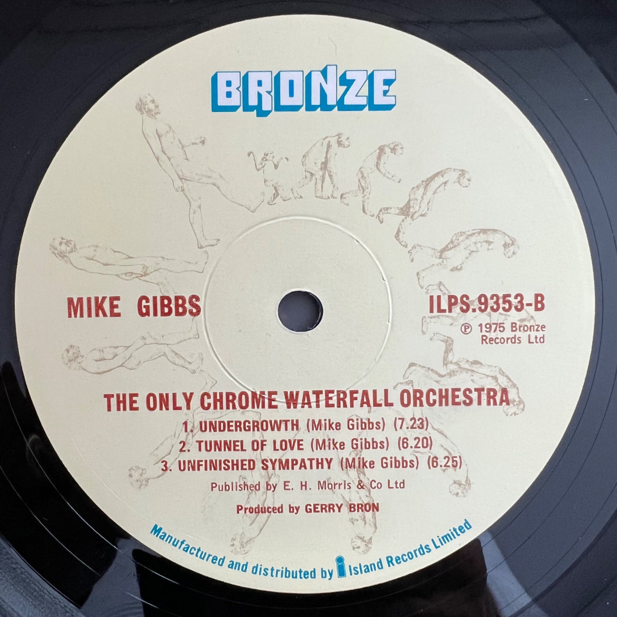 Mike Gibbs - Directs The Only Chrome-Waterfall Orch. / 1. UK-Press. 1975 - (VG++/VG++)