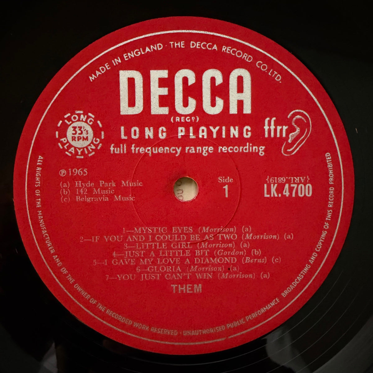 Them - The "Angry" Young Them / 2. UK-Press. 1968 - (M-/VG++)