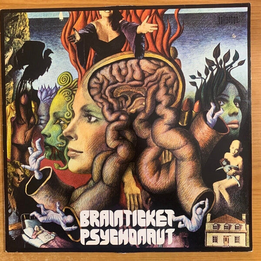 Brainticket - Psychonaut / German-Pressing 1976 - (M-/VG+)