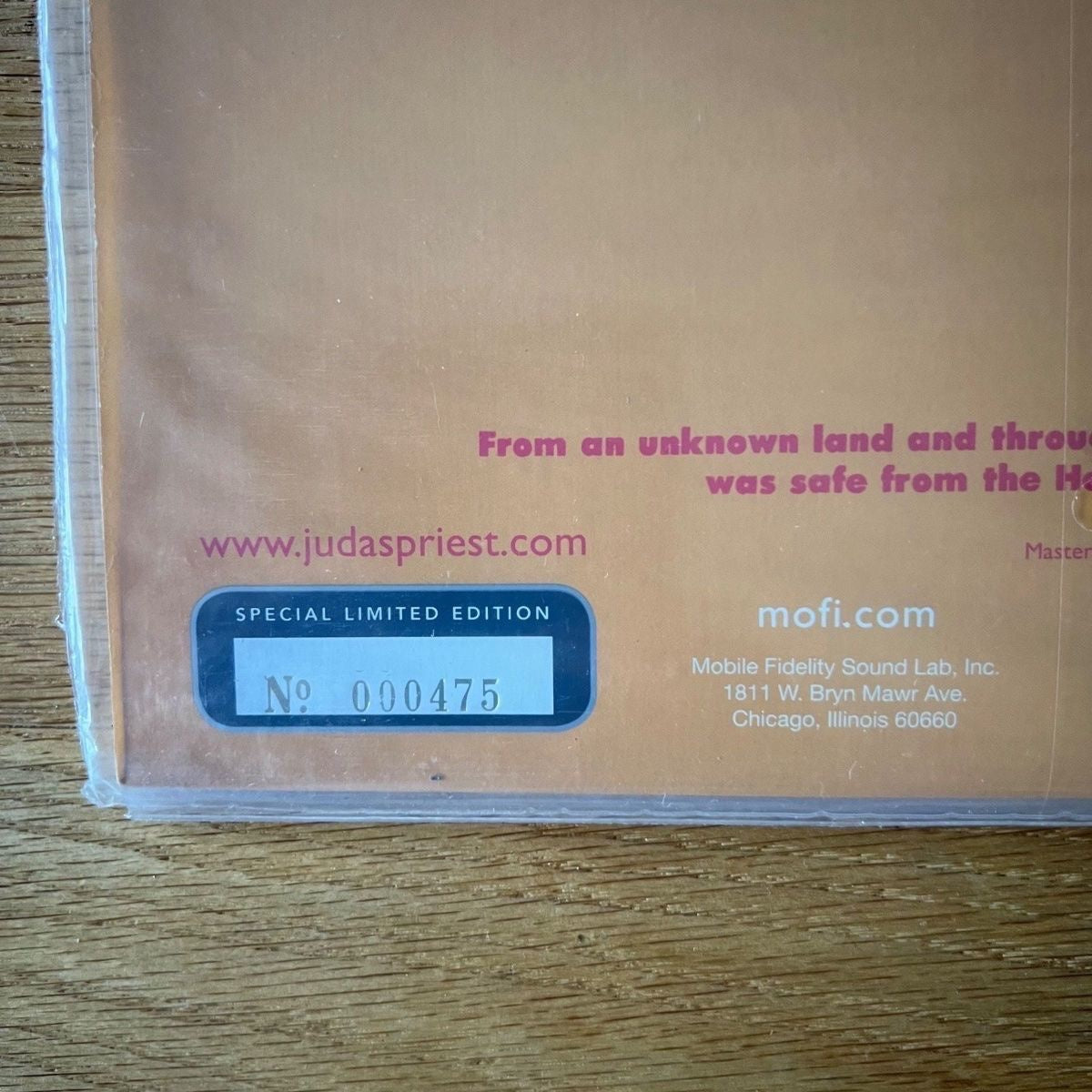 Judas Priest - Screaming For Vengeance / Audioph. MFSL 2014 - (Mint & Sealed)