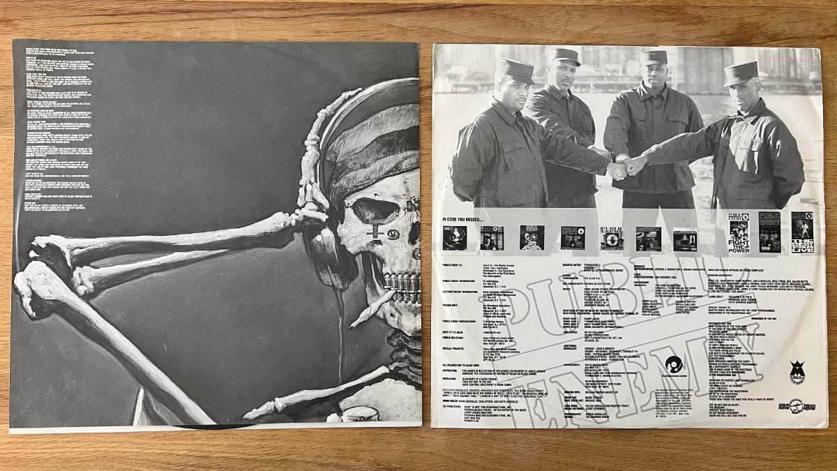 Public Enemy - Muse Sick-N-Hour Mess Age (Clean Version)/ 4 LPs - 1. US-Press. 1994 - (M-/VG+)