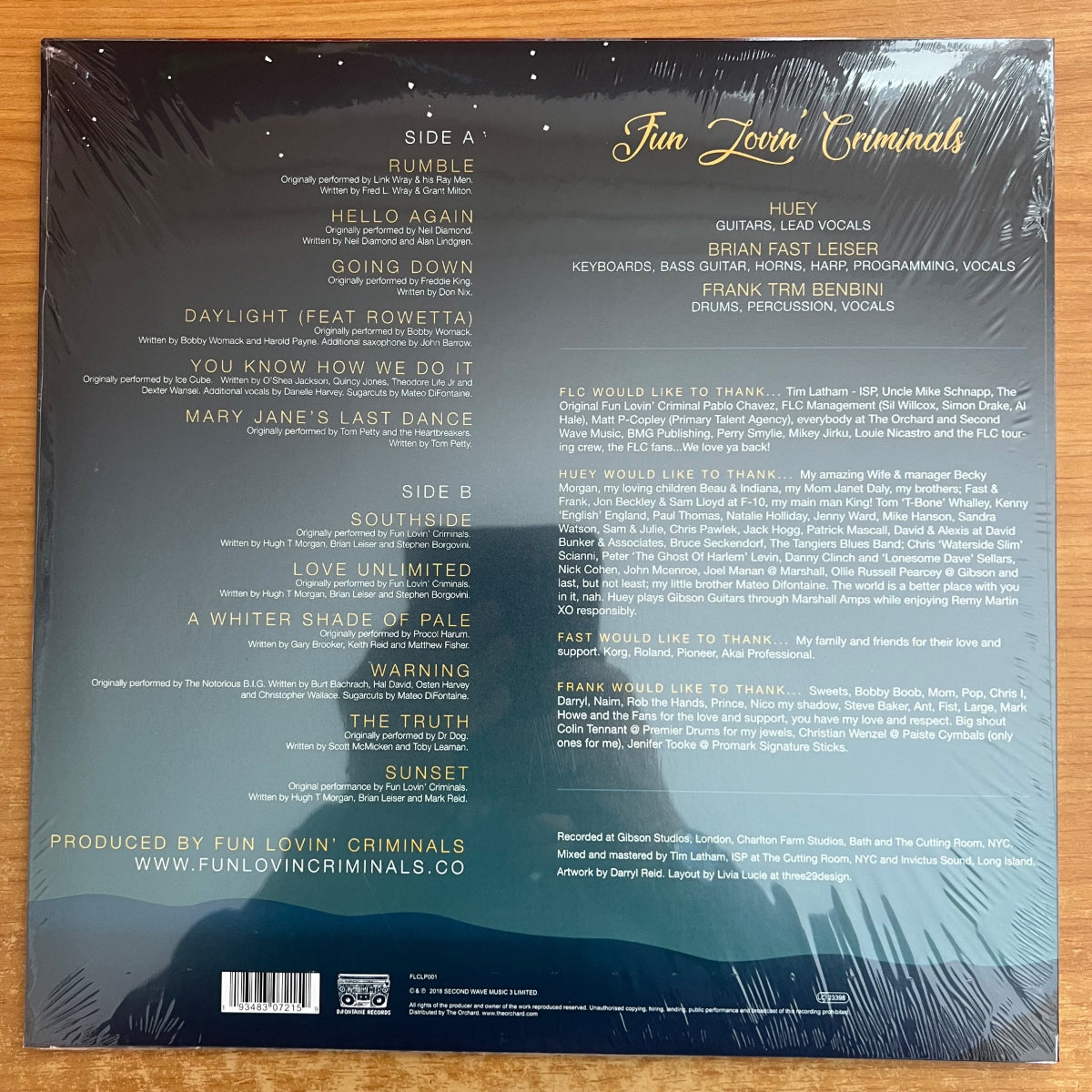 Fun Lovin' Criminals - Another Mimosa / 1. US-Press. 2018 - (Mint & Sealed)