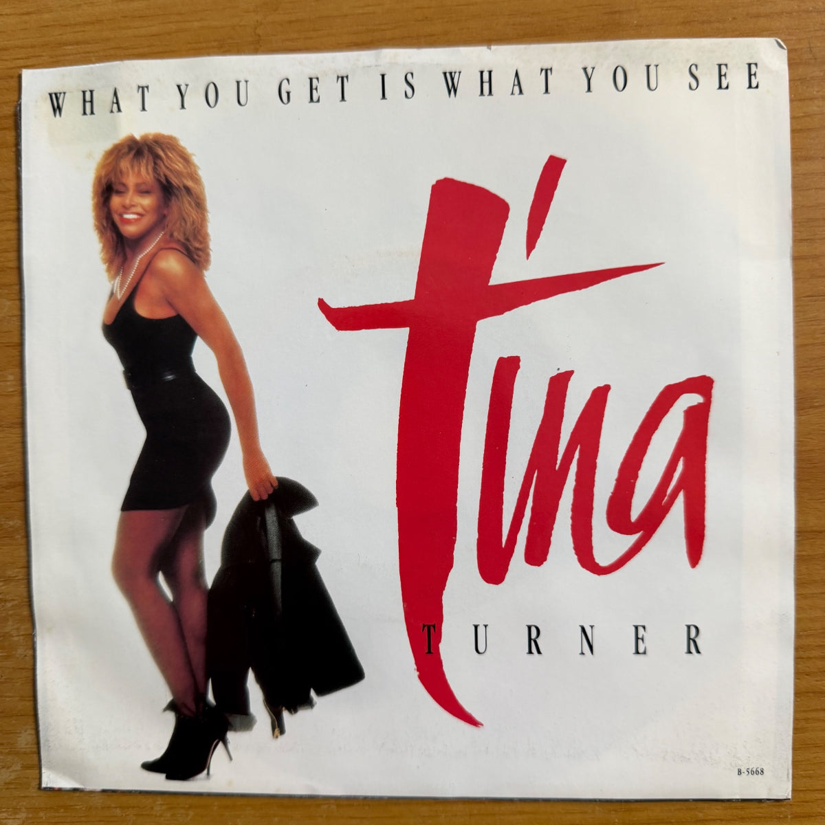 Tina Turner - What You Get Is What You See / 1. US-Press. 1987 - (M-/M-)