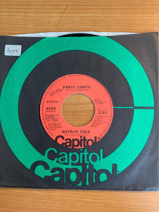 Natalie Cole - Party Lights / 1. US-Press. 1977 - (M-/M-)