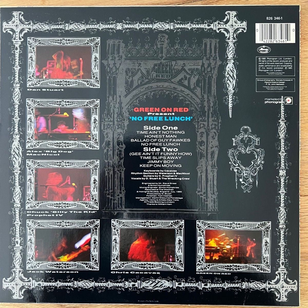 Green On Red - No Free Lunch / 1- NL-Press. 1985 - (M-/M-)