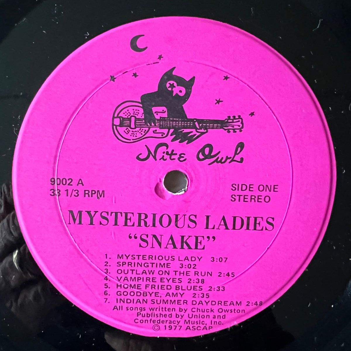 Chuck "Snake" Owston - Mysterious Ladies & Midnight Queens / 1. US-Press. 1977 - (M-/M-)