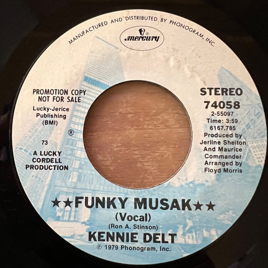 Kennie Delt - Funky Musak / US-Promo 197? - (M-/Neutral)