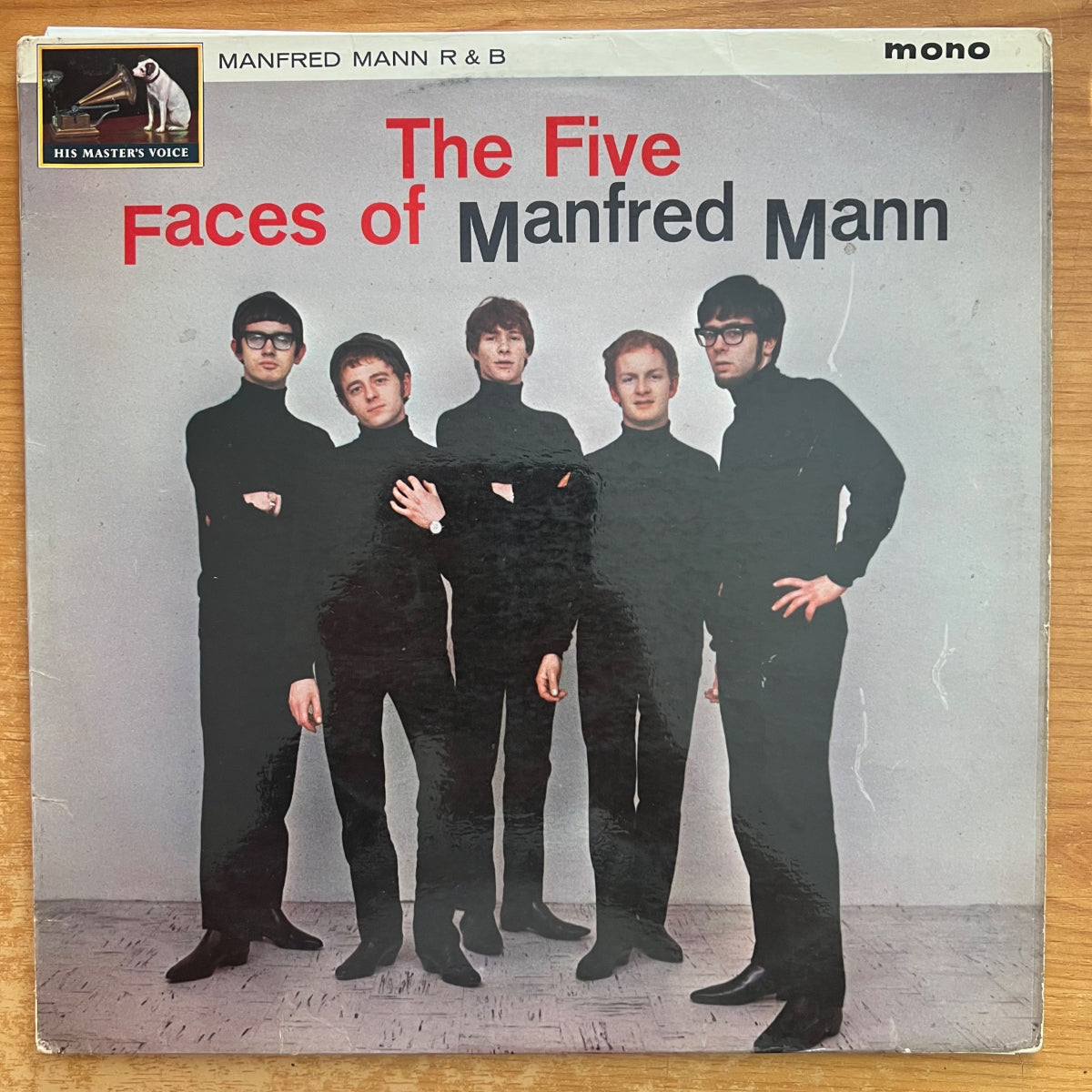 Manfred Mann - The Five Faces Of Manfred Mann / 1. UK-Press. 1964 - (M-/VG+)