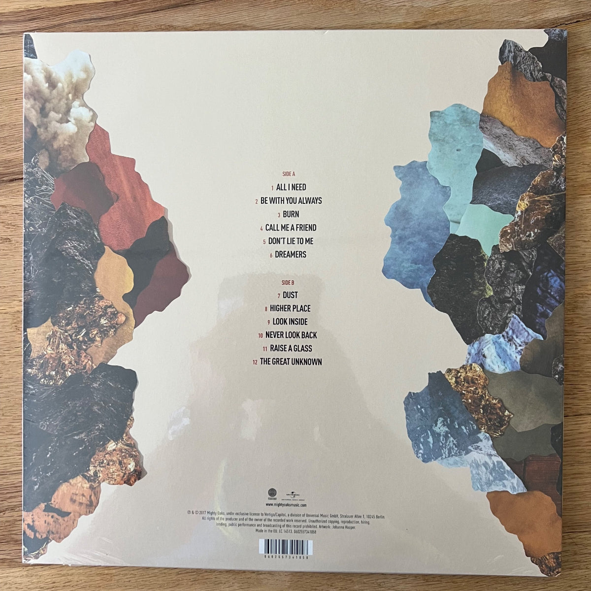 Mighty Oaks - Dreamers / 1. EU-Press. 2017 - (Mint & Sealed)