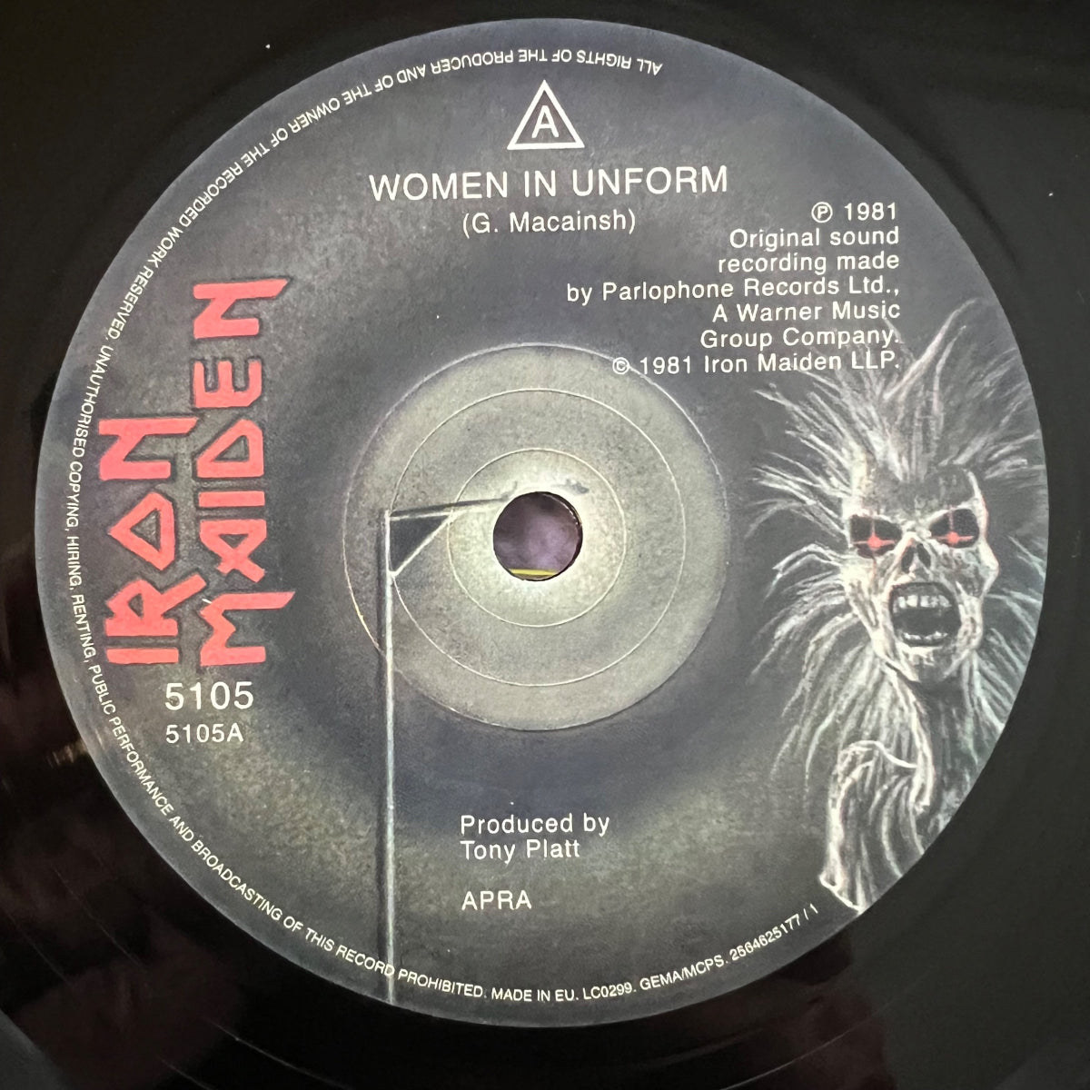 Iron Maiden - Woman In Uniform / Pressage UK. 2014 - (M-/Mint)
