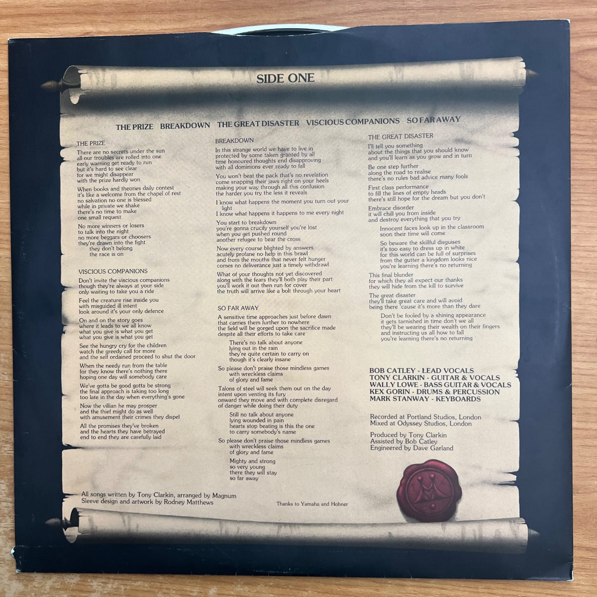 Magnum - The Eleventh Hour / 1. UK-Press. 1983 - (M-/VG+)