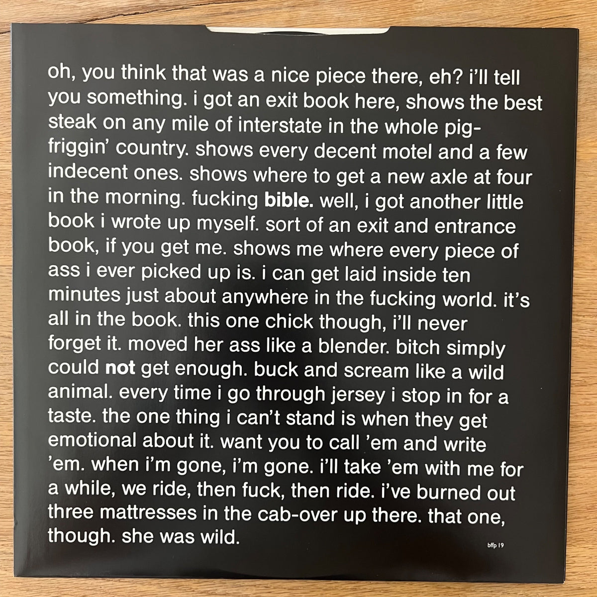 Big Black - Songs About Fucking / 1. UK-Press. 1987 - (M-/M-)
